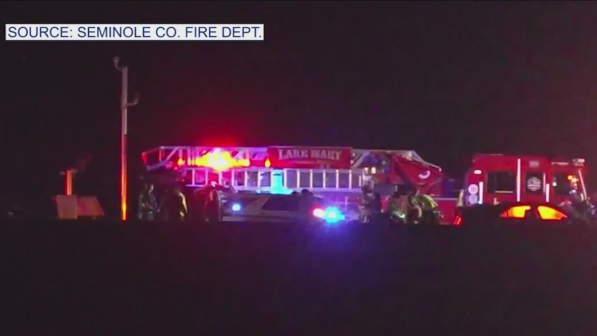 Drone used to rescue crash victim in St Johns River